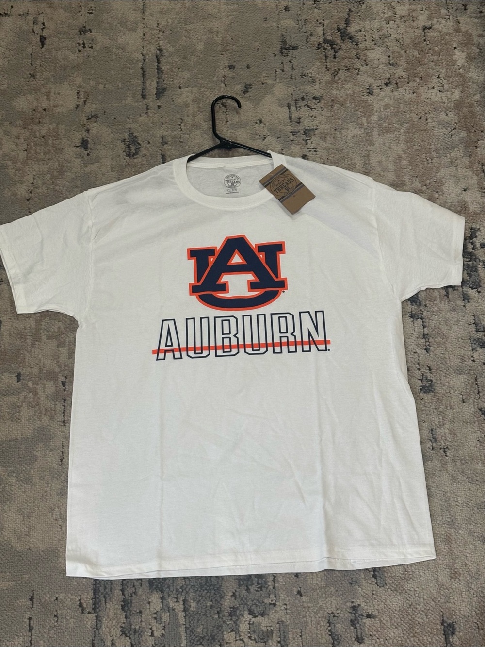 NCAA Auburn Tigers White T Shirt Brand New with Tags